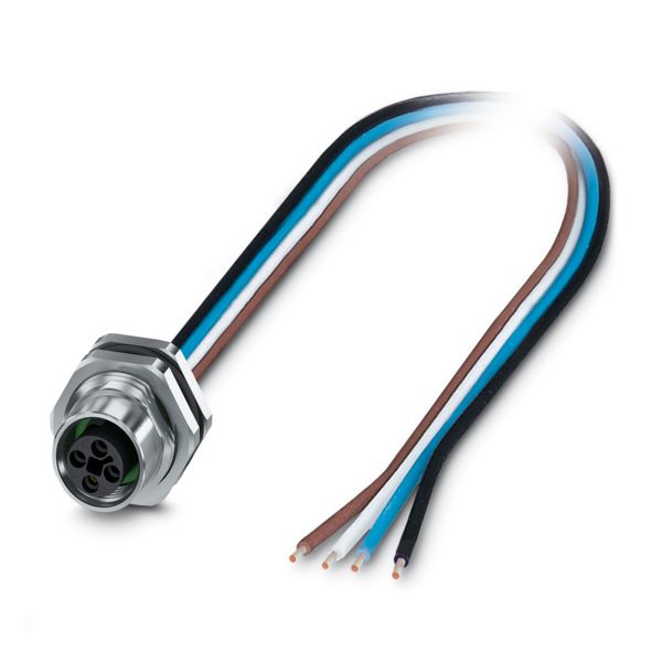 SACC-DSI-M12FST-4P-M16XL/1,5X — Аппаратн. соединитель, задняя стенка