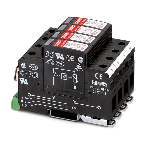 SYS-SET/3+1/T2/690 — Устройство защиты от перенапряжений, тип 2