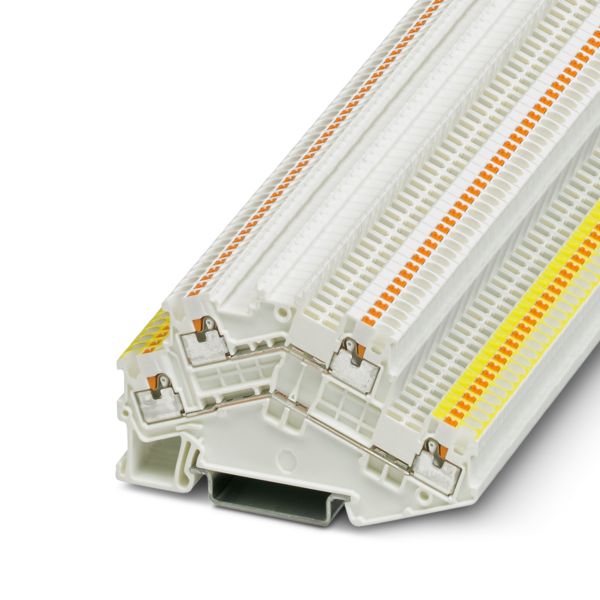 PTTBS 1,5/S WH/U-YE/O-WH — Двухъярусные клеммы