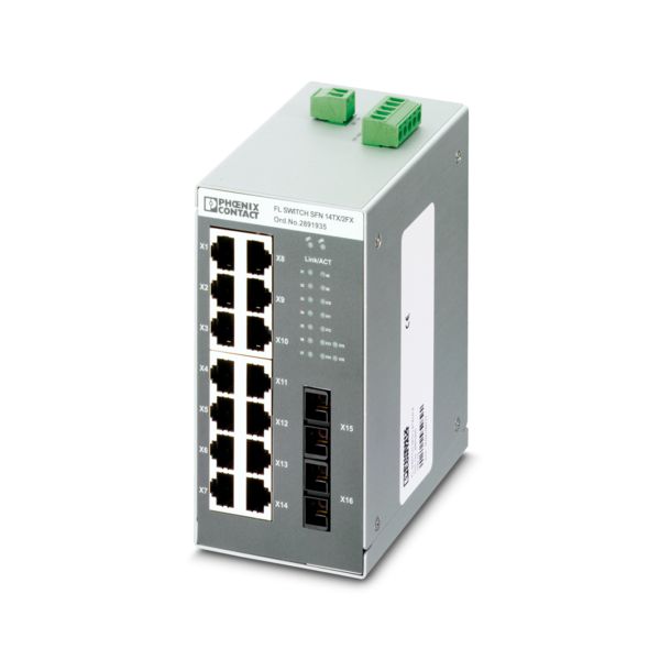 FL SWITCH SFN 14TX/2FX — Industrial Ethernet Switch