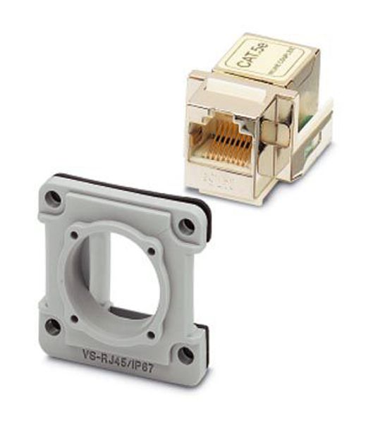 VS-08-A-RJ45/MOD-1-IP67-SET-BU — Монтажная рамка