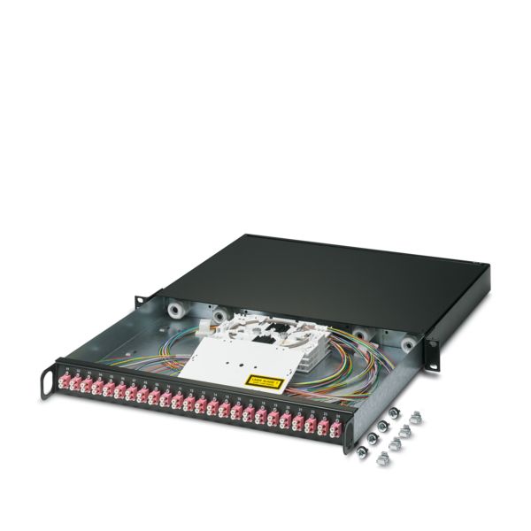 FOC-SB-FRAME-19-LC:24-OM4 BK — Оптический кросс