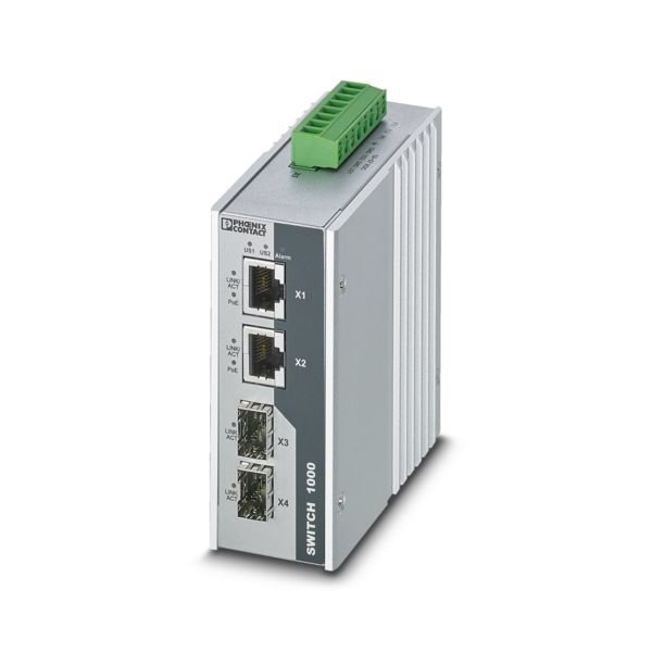 FL SWITCH 1000T-2POE-GT-2SFP — Industrial Ethernet Switch