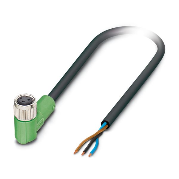 SAC-3P- 2,0-PVC/M 8FR B-L — Кабелькабель для датчиков и исполнительных устройств