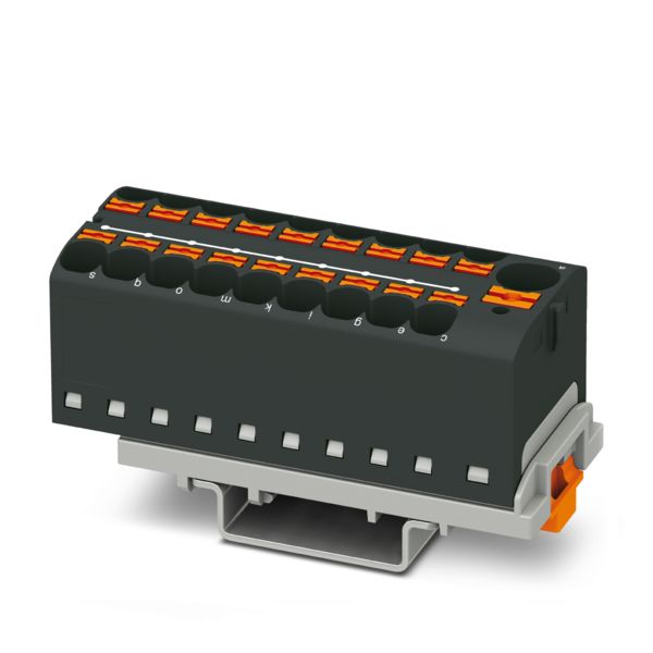 PTFIX 10/18X4-NS35 BK — Распределительный блок