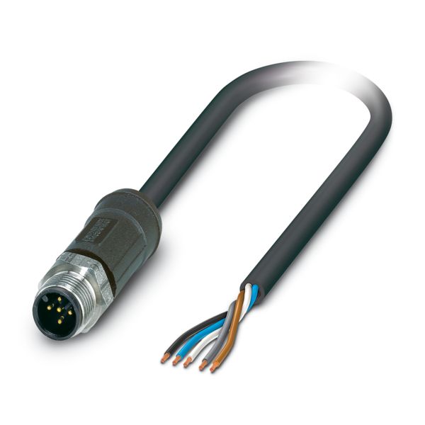 SAC-5P-M12MS/10,0-28X OD — Кабелькабель для датчиков и исполнительных устройств