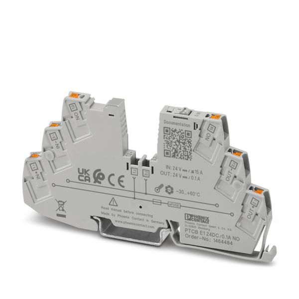 PTCB E1 24DC/0.1A NO — Электронный защитный выключатель
