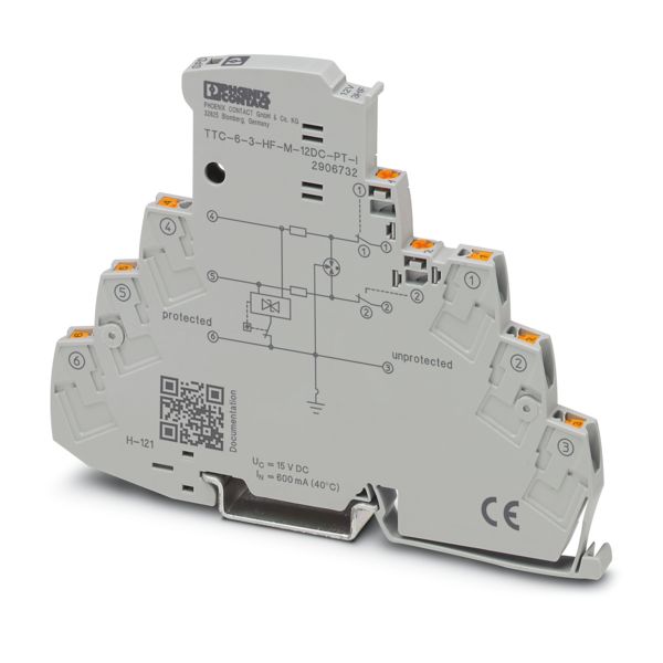 TTC-6-3-HF-M-12DC-PT-I — Устройство защиты от импульсных перенапряжений