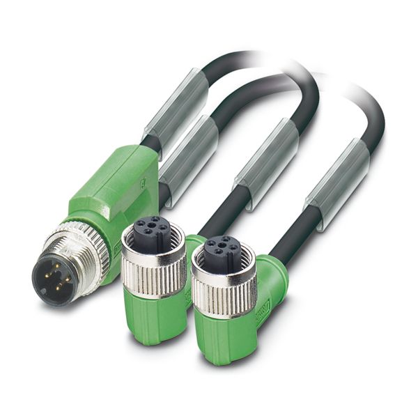 SAC-3P-M12Y-2XM12FR B/.../... — Кабелькабель для датчиков и исполнительных устройств