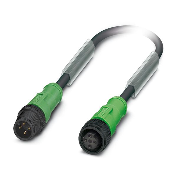 SAC-4P-M12MS/ 3,0-PUR/M12FS P — Кабелькабель для датчиков и исполнительных устройств