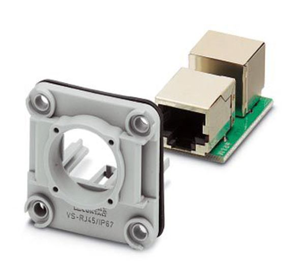VS-08-A-RJ/MOD-F-IP67-SET-BU — Монтажная рамка