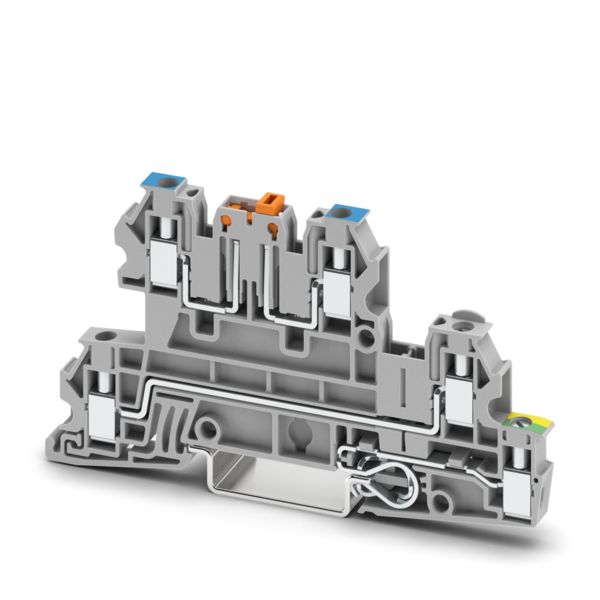 UTI 2,5-PE/L/NTB — Заземляющие клеммы для выполнения проводки в зданиях