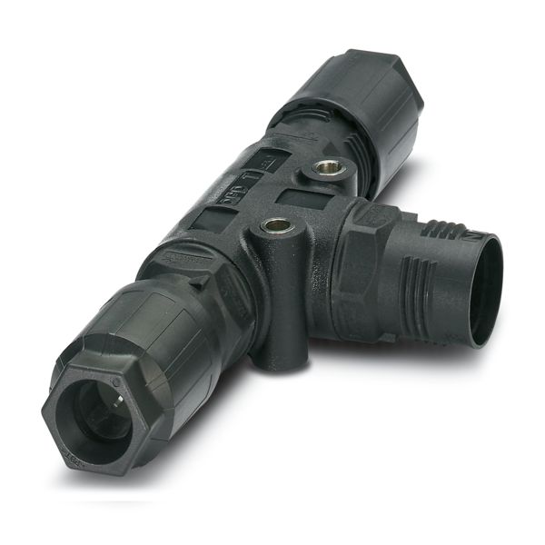 QPD T 4PE 2X9-16 BK — Т-распределитель