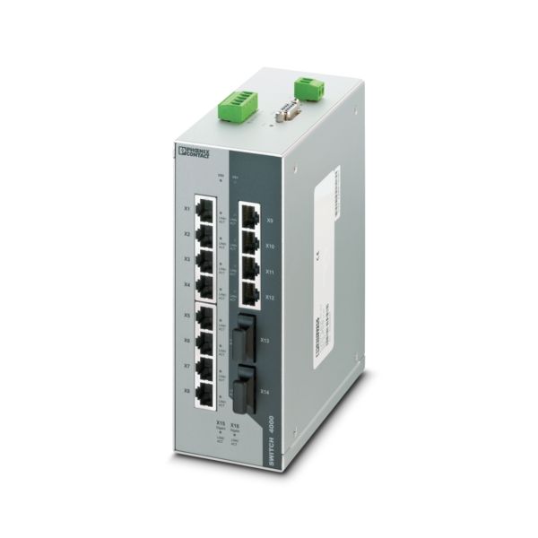 FL SWITCH 4012T-2GT-2FX — Industrial Ethernet Switch