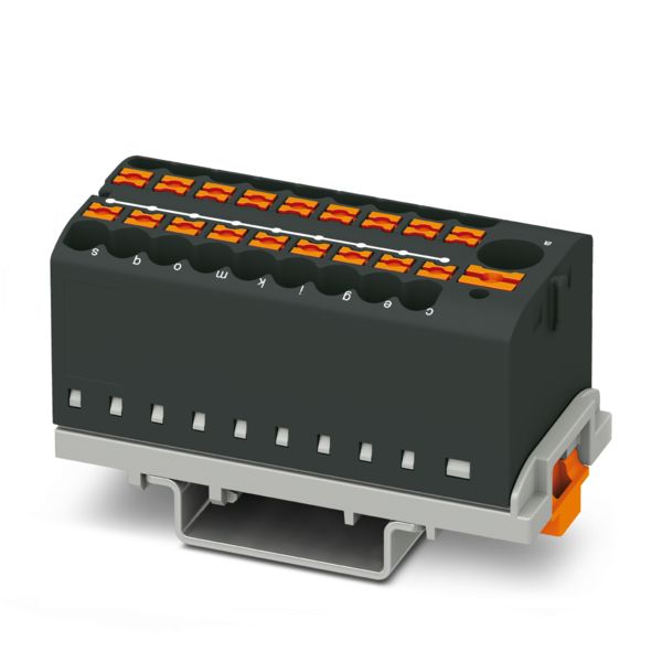 PTFIX 6/18X2,5-NS35 BK — Распределительный блок