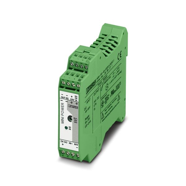 MINI-PS- 48- 60DC/24DC/1 — Преобразователь DC/DC
