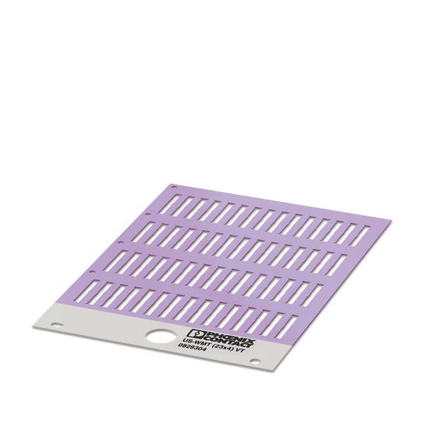 US-WMT (23X4) VT CUS — Держатель маркировки кабеля