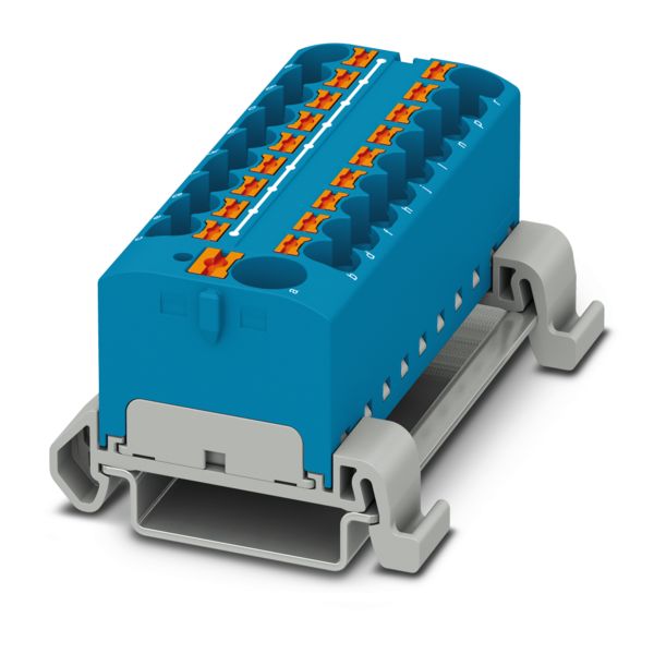 PTFIX 10/18X4-NS35A BU — Распределительный блок