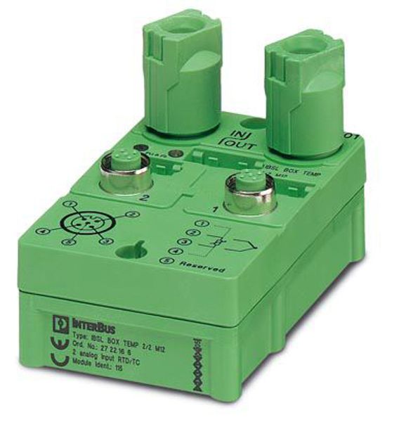 IB L2 BOX TEMP 2/2 M12 — Модуль ввода-вывода