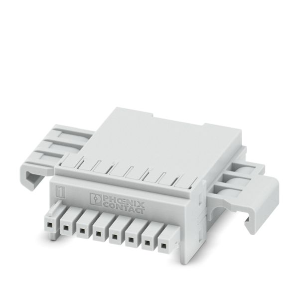 TBUS8-25-BRIDGE-7035 — Шинный соединитель для установки на монтажную рейку