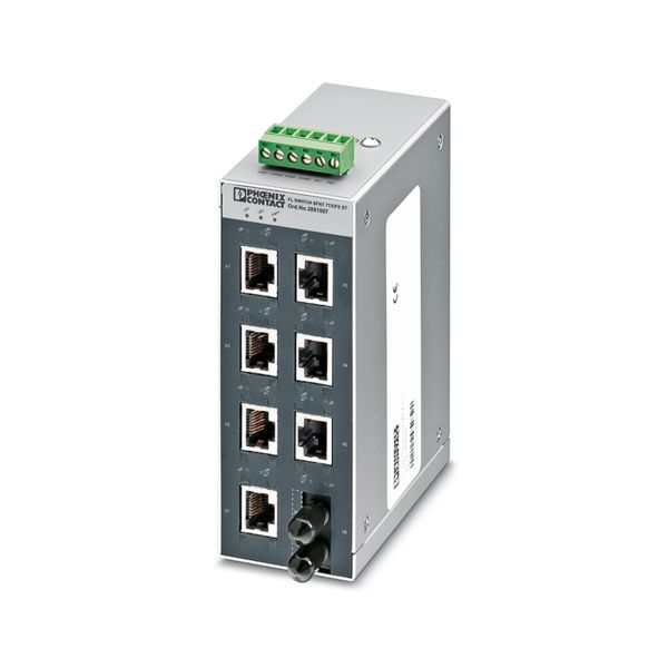 FL SWITCH SFNT 7TX/FX ST-C — Industrial Ethernet Switch