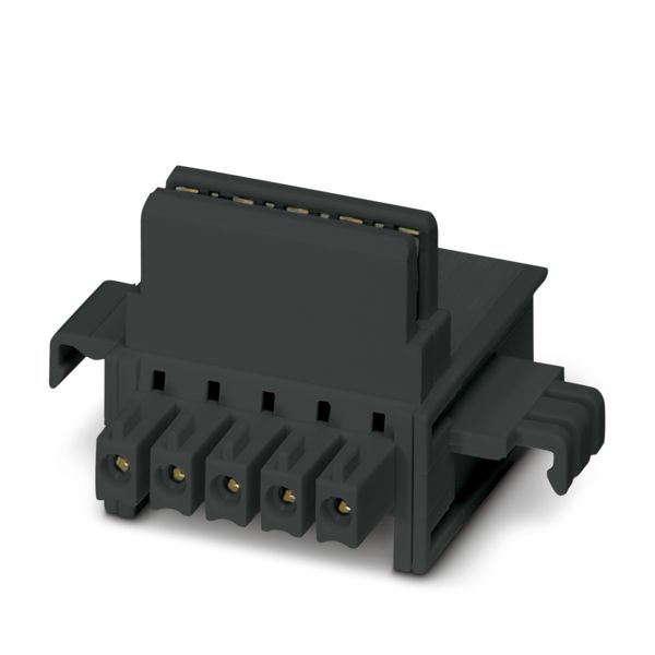 ME 22,5 TBUS 1,5/4P1S BK — Шинный соединитель для установки на монтажную рейку