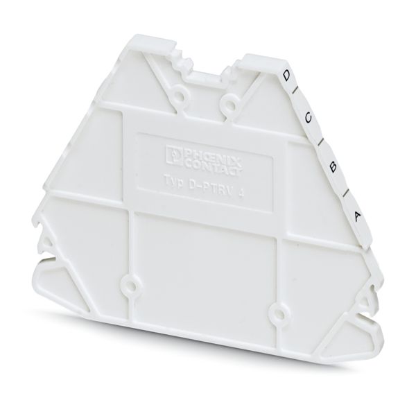D-PTRV 4 WH D-A — Концевая крышка