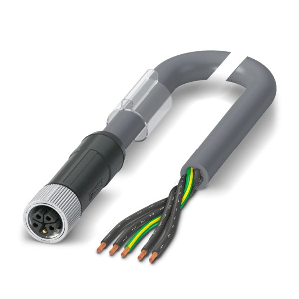SAC-5P- 1,5-PUR/M12FSK PE — Силовой кабель