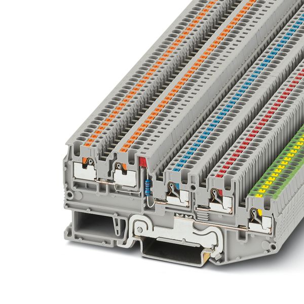 PTIO 1,5/S/4-PE-LED 24 RD — Клемма для датчиков/исполнительных устройств