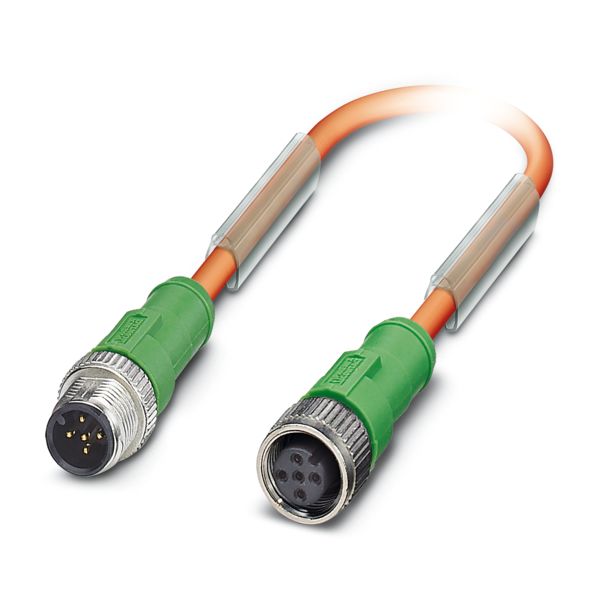 SAC-5P-M12MS/ 0,3-PUR/M12FS VW — Кабелькабель для датчиков и исполнительных устройств