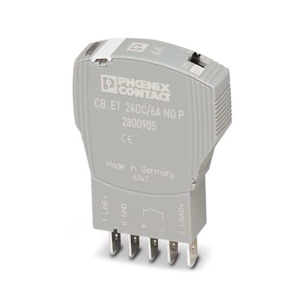 CB E1 24DC/6A NO P — Электронный защитный выключатель