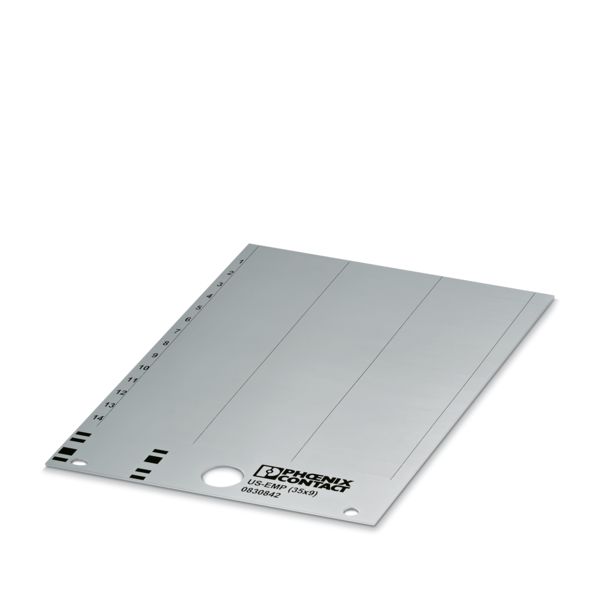US-EMP (35X9) SR CUS — Фиксируемые таблички
