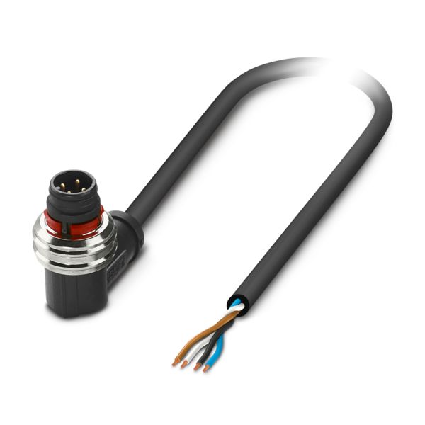 SAC-4P-P12MR/ 1,5-PUR — Кабелькабель для датчиков и исполнительных устройств