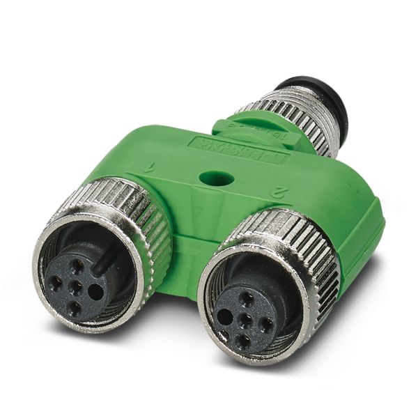 SAC-3P-M12Y/2XM12FS PE — Y-разветвитель