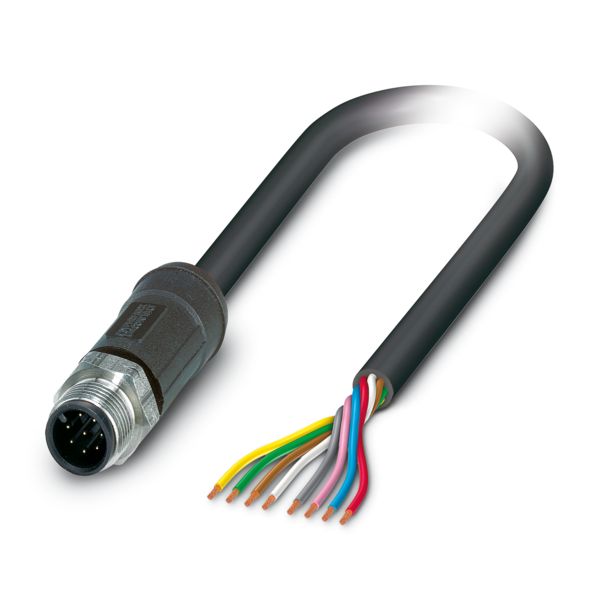 SAC-8P-M12MS/ 0,2-28X OD — Кабелькабель для датчиков и исполнительных устройств