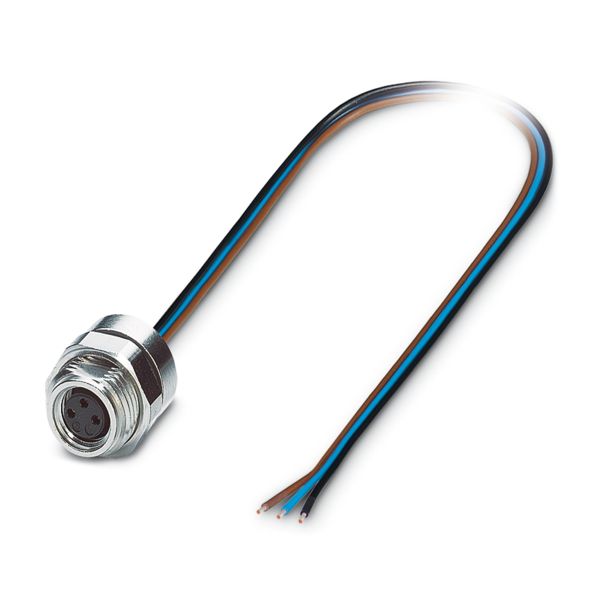SACC-DSI-M 8FS-3P-M12/0,08 TIN — Аппаратн. соединитель, задняя стенка