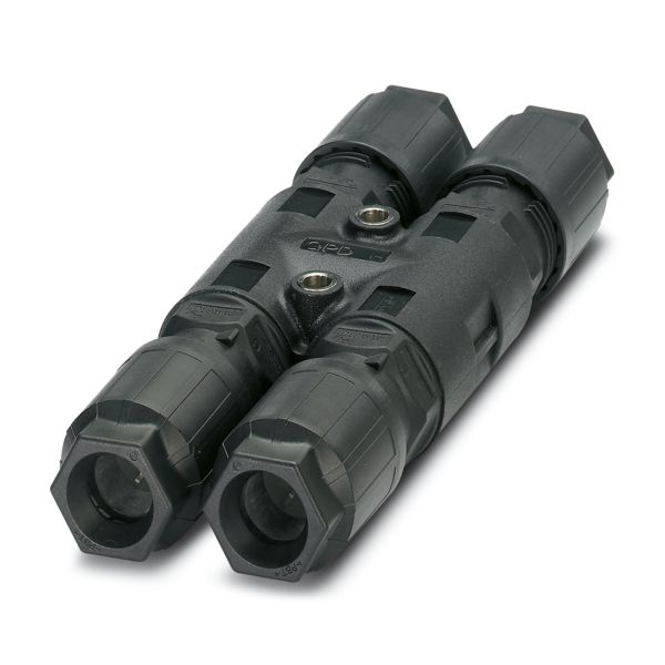 QPD H 4PE2,5 4X9-16 BK — H-разветвитель