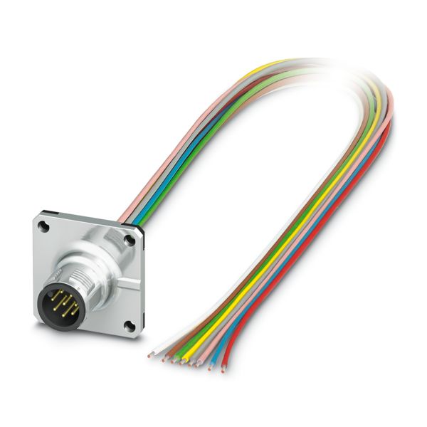 SACC-SQ-M12MS-8CON-25F/0,5 — Аппаратн. соединитель передняя стенка