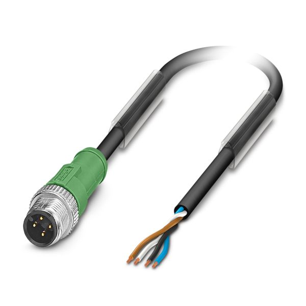 SAC-4P-M12MS/ 5,0-PUR — Кабелькабель для датчиков и исполнительных устройств