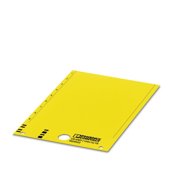 US-EMP (100X15) YE — Фиксируемые таблички