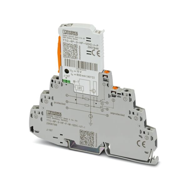 TTC-6P-3-HF-F-M-12DC-UT-I — Устройство защиты от импульсных перенапряжений