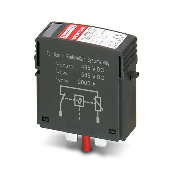 VAL-MS 1000DC-PV-ST/4 — Штекерный модуль для защиты от импульсных перенапряжений тип 2