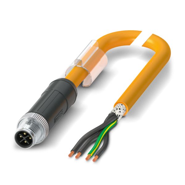 SAC-4P-M12MSS/10,0-PUR PE SH — Силовой кабель