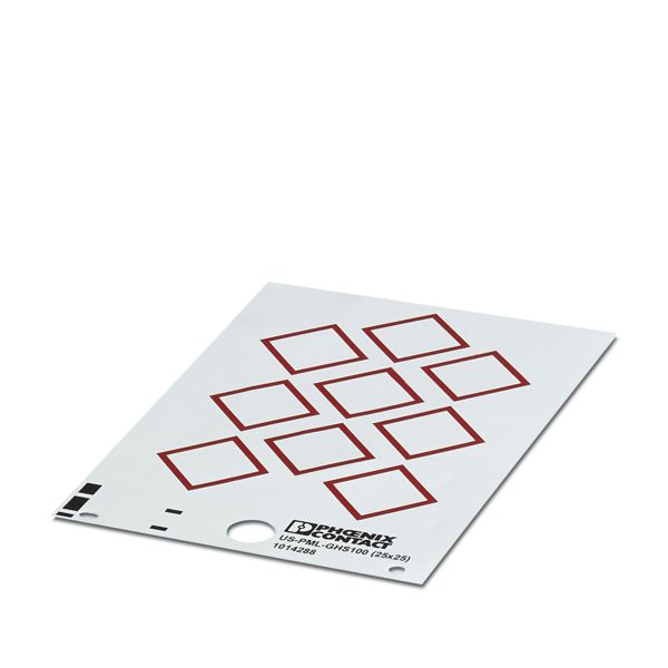 US-PML-GHS100 (25X25) — Табличка "Опасные вещества"