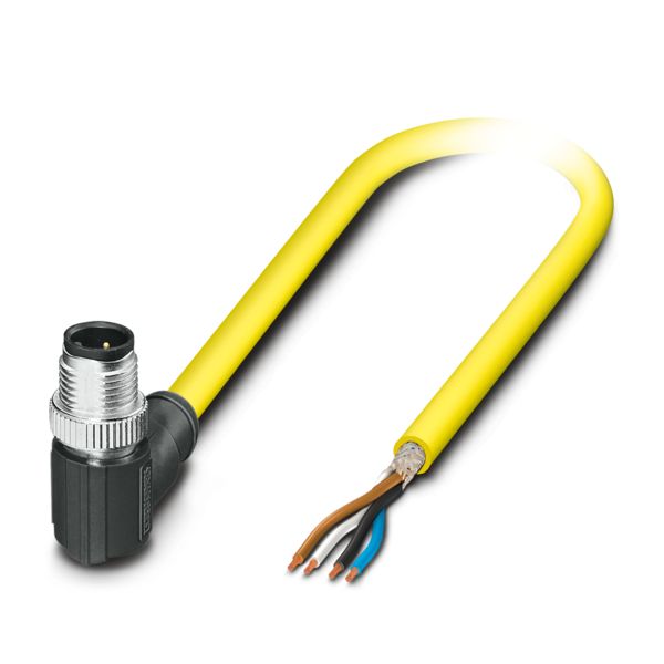 SAC-4P-M12MR/ 2,0-542 SH BK — Кабелькабель для датчиков и исполнительных устройств