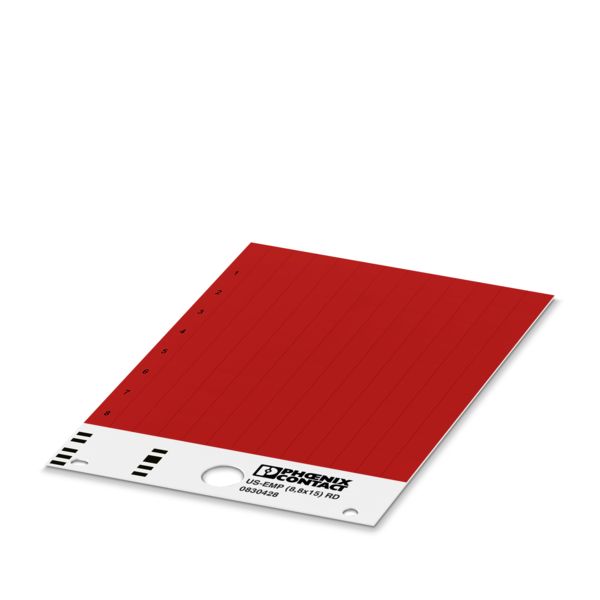 US-EMP (8,8X15) RD CUS — Фиксируемые таблички