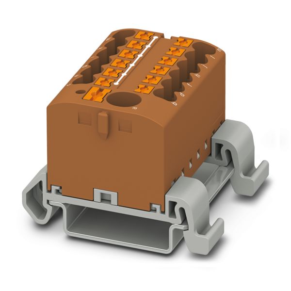 PTFIX 6/12X2,5-NS35A BN — Распределительный блок