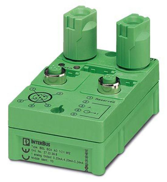 IB L2 BOX AO 1/2/I M12 — Модуль ввода-вывода