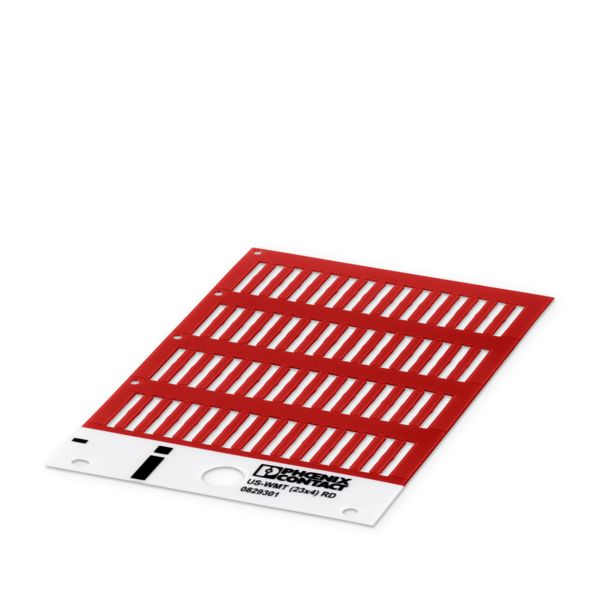US-WMT (23X4) RD CUS — Держатель маркировки кабеля
