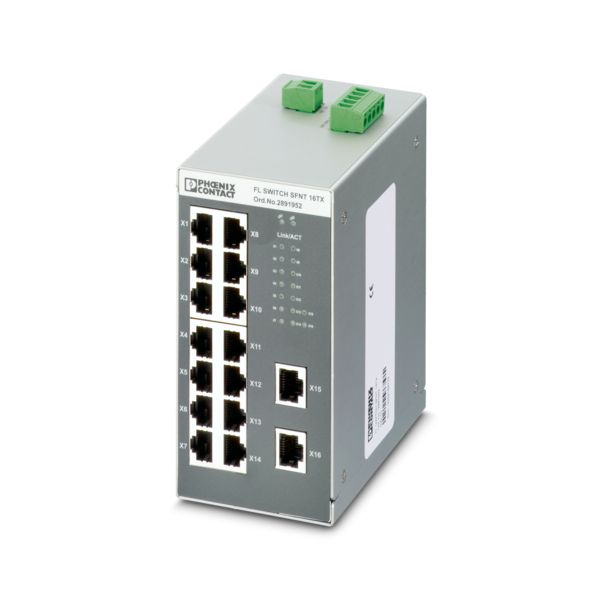 FL SWITCH SFNT 16TX — Industrial Ethernet Switch